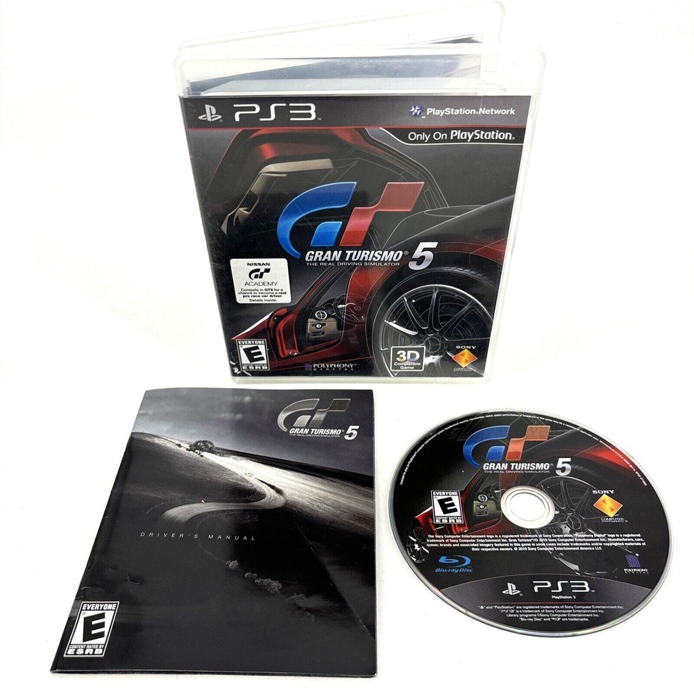 Gran Turismo 5 Sony PlayStation 3 PS3 CIB Complete Tested